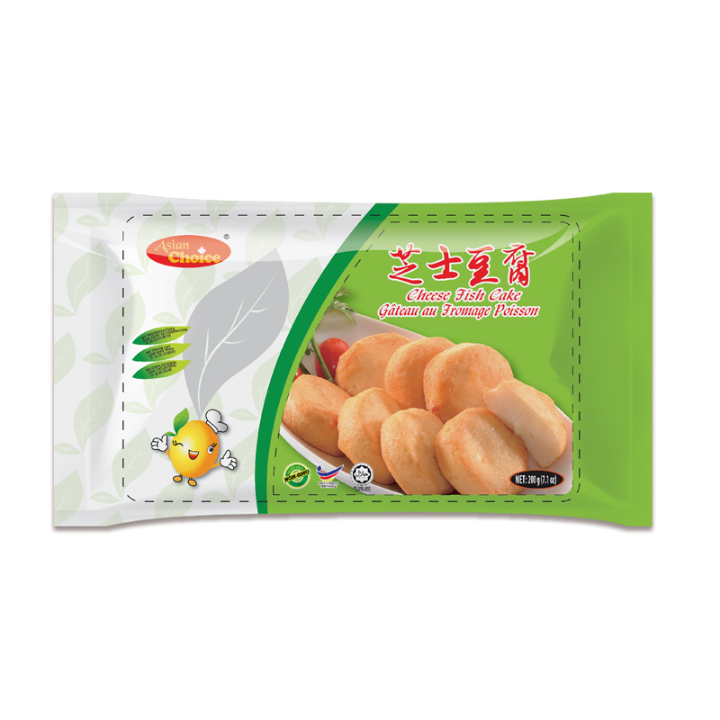 Frozen Food ACCheese Fish Cake 亚洲优选芝士鱼豆腐