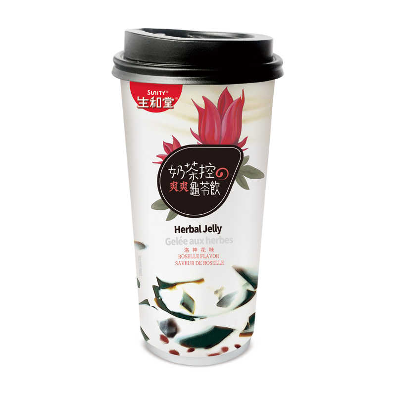 Grocery Drinks SHTHerbal Jelly Milk Tea (Roselle) 生和堂奶茶控 (洛神花)