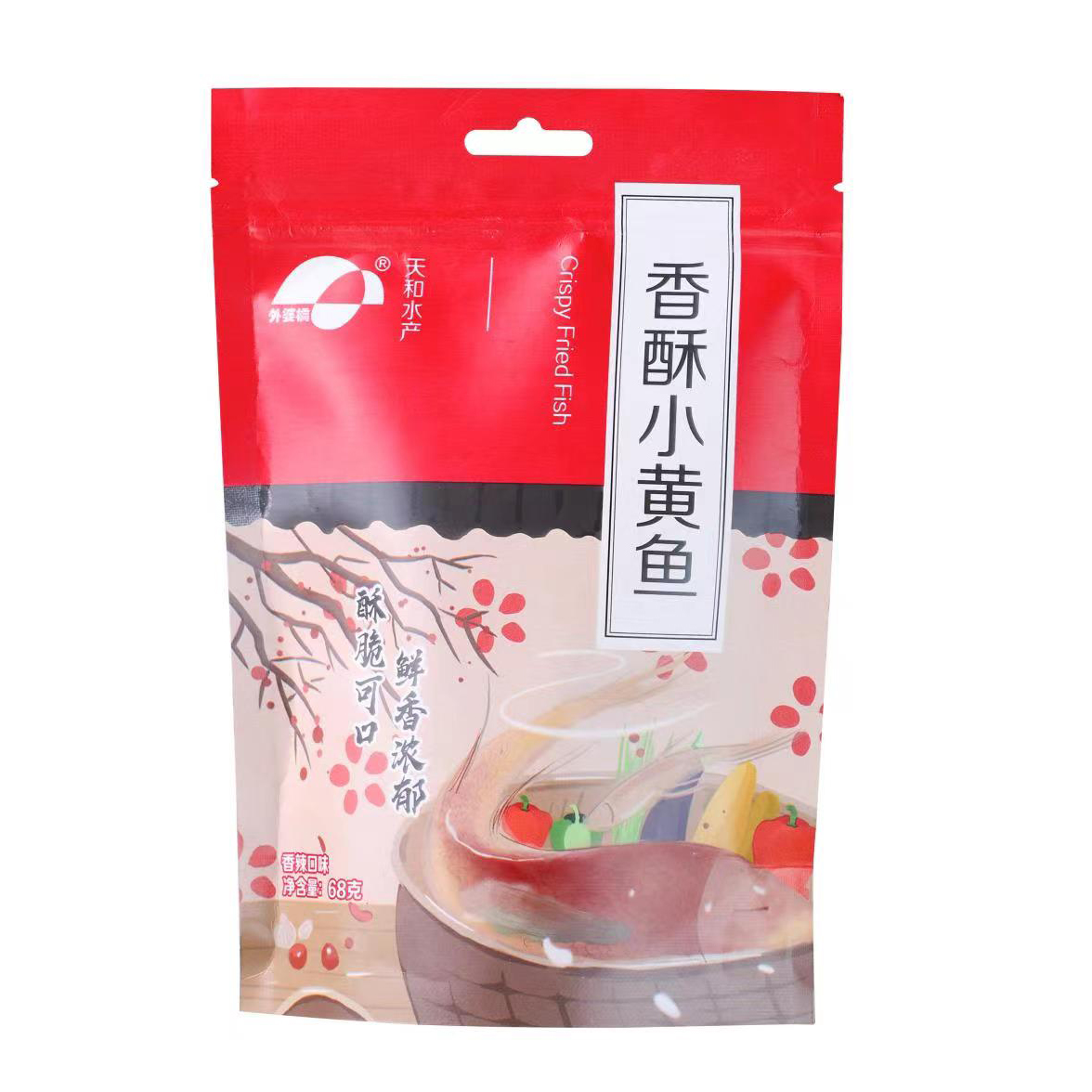 Grocery :: Snacks :: WPQ-Crispy Yellow Croaker Fish (Spicy flavour