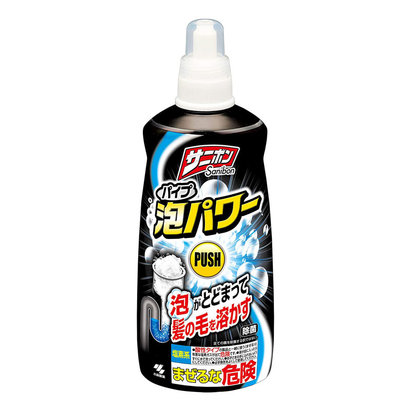 Grocery :: Household & Cleaning Supplies :: Kobayashi Sanibon Foam Power  Drain Clog Remover 小林制药Sanibon泡沫排水管清洁疏通剂400ml
