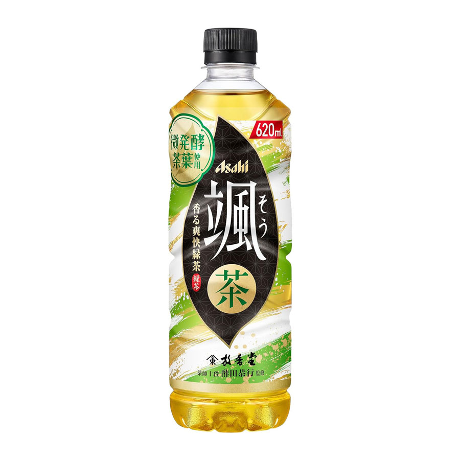 杂货类 :: 饮料 :: Asahi Sou Green Tea 朝日飒绿茶 620ml