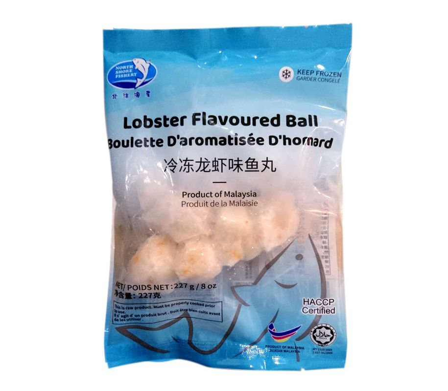 Frozen Food Frozen Fish Ball Lobster Flavoured Ball 冷冻龙虾味鱼丸