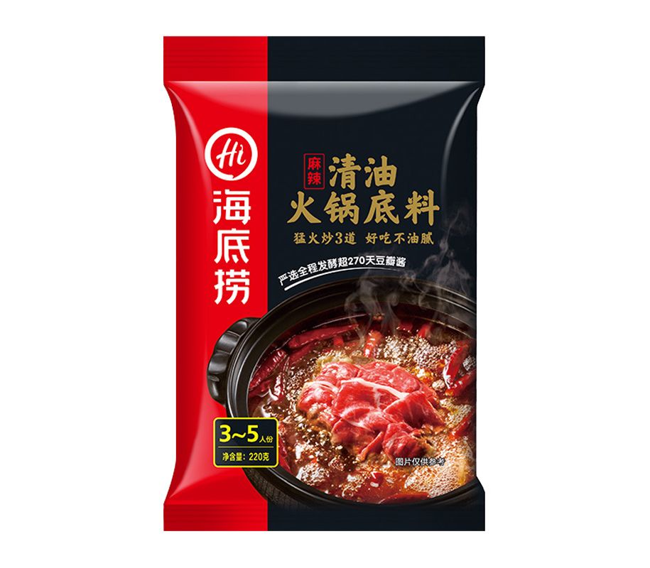 Grocery Hot Pot Base HDLSpicy Hot Pot Base 海底捞清油火锅底料