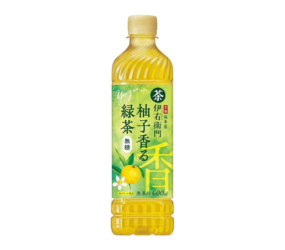 Grocery :: Drinks :: Suntory Iyemon Yuzu green tea 三得利伊
